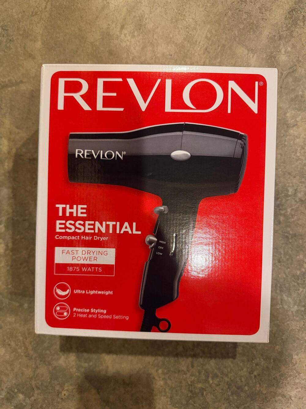 New in box Revlon hairdryer